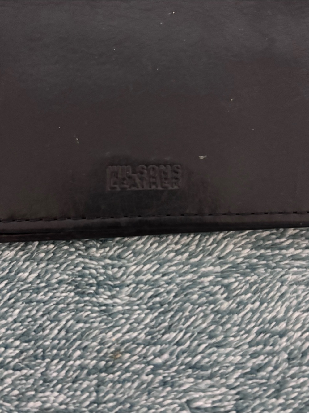 Vintage Wilson’s Leather Checkbook Cover - Picture 3 of 4